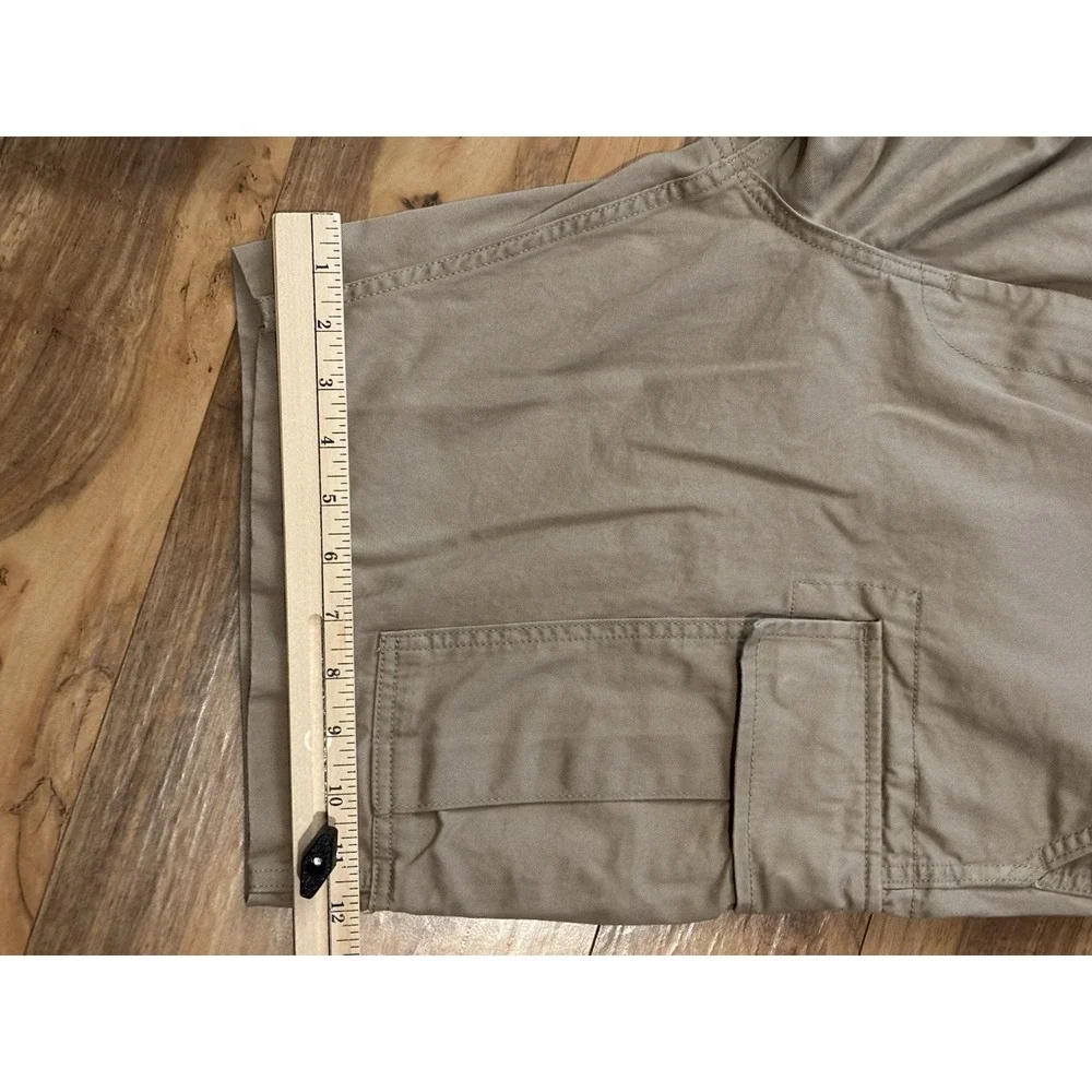 Levis Strauss Size 36x9 Cargo Two Horse Brand Canvas Shorts‎ Men's Brown Outdoor